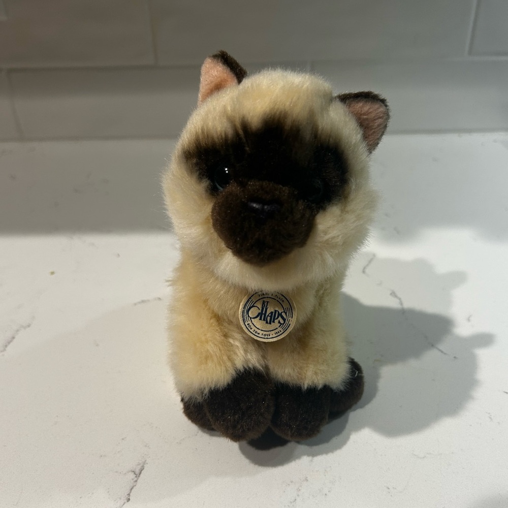 Chaps Cream and Brown Plush Toy